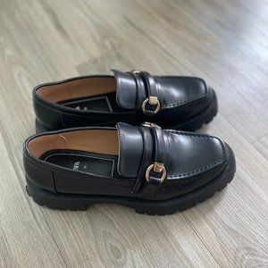 Zara platform mule shoe